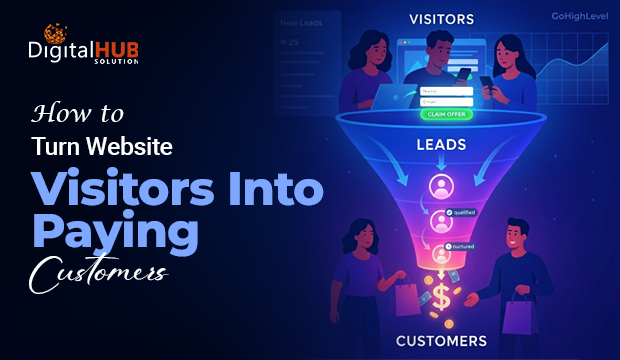 How to Turn Website Visitors into Paying Customers