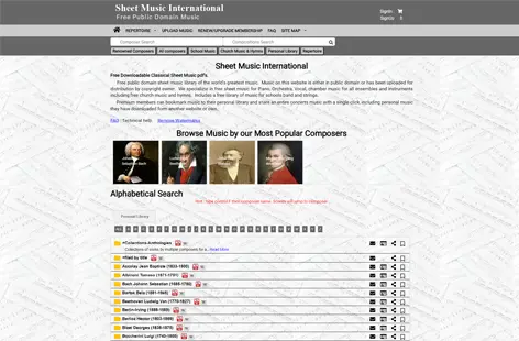 Sheet  Music International